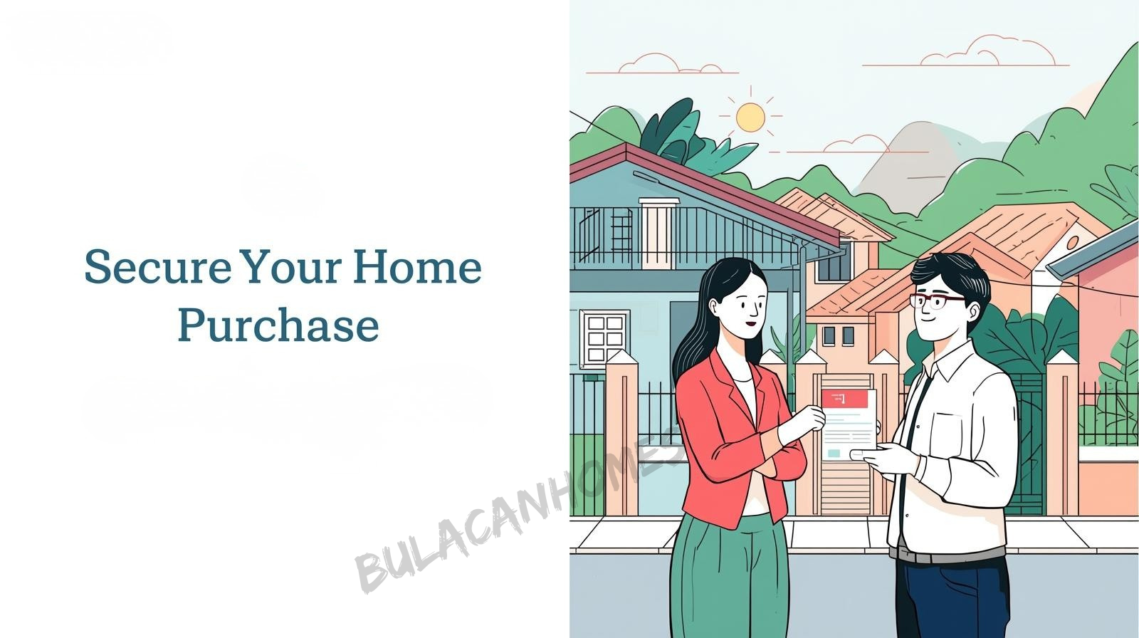Filipino family and licensed broker verifying PRC ID, LTS, and title to avoid real estate scams.